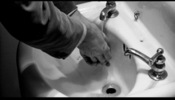 Psycho (1960)Anthony Perkins, bathroom, hands and water